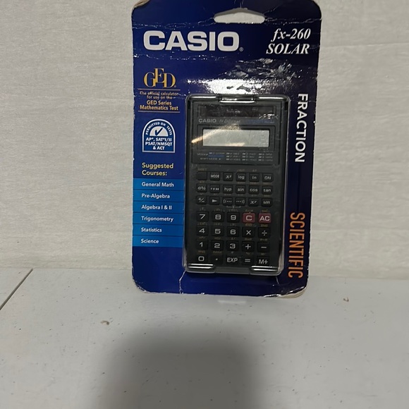 CASIO FX260SLR All-Purpose Scientific Calculator - Picture 2 of 4